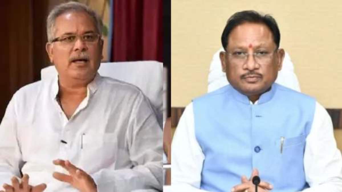 छत्तीसगढ़ में नक्सलवाद पर सियासी बयानबाजी तेज, सीएम और भूपेश बघेल आमने-सामने